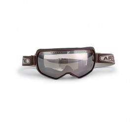 ARIETE FEATHER CAFE RACER GOGGLES - BROWN